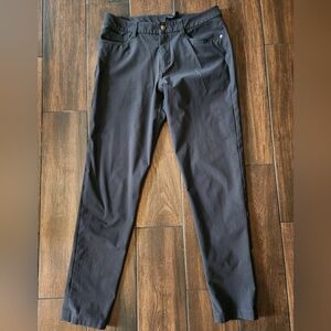 Mens Lululemon Athletica Charcoal Pants